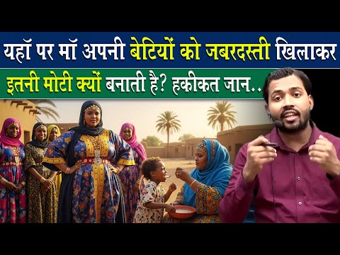 यहां पर लड़कियों को जबरदस्ती मोटा क्यों किया जाता है?