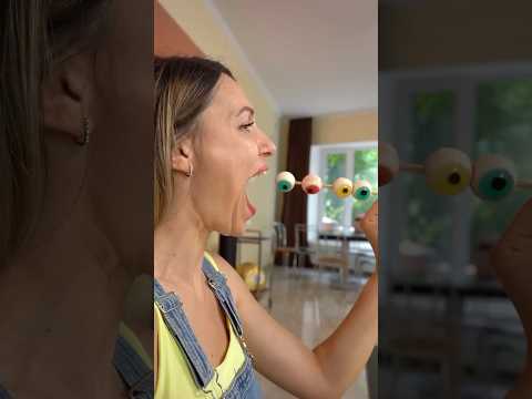 Mẹ muốn ăn mắt thạch 🍫🍭 #3