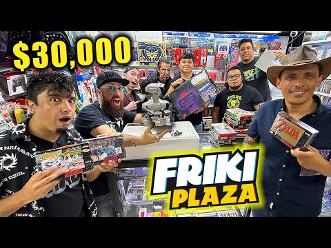 LAS MEJORES CONSOLAS Y VIDEOJUEGOS DE LA FRIKI PLAZA BAZAR CIUDAD DE MÉXICO