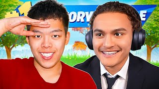 AsianJeff CARRIED Jarvis to His FIRST Fortnite WIN 👑