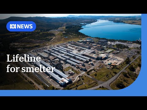 YouTube video thumbnail: Rio Tinto's Tasmanian Aluminium Smelter Thrown Lifeline