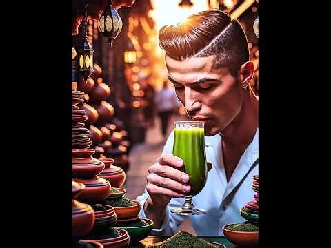 When Ronaldo drinks bitter gourd juice😭😩