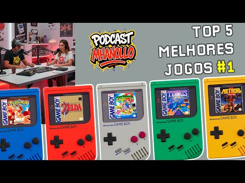 PODCAST: TOP 5 MELHORES JOGOS DO GAMEBOY - PARTE 1.