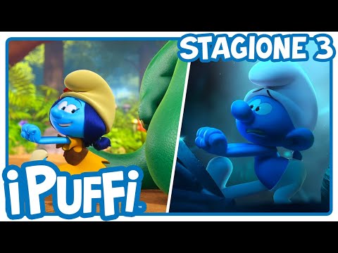Nel ventre del drago • I Puffi • Cartoni animati per bambini