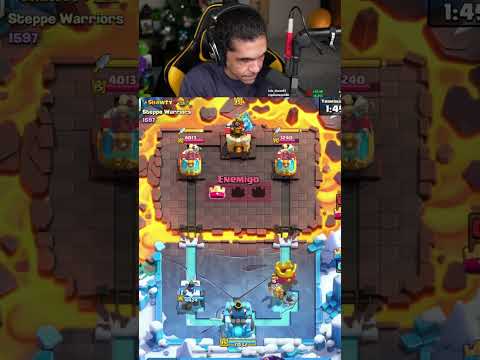 PEORES JUGADAS de clash!! #clashroyale #shorts