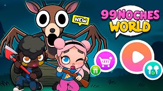 ¡LA GUÍA MÁS FÁCIL! 😱99 NOCHES EN EL BOSQUE INVADE AVATAR WORLD 🦌🌲😱