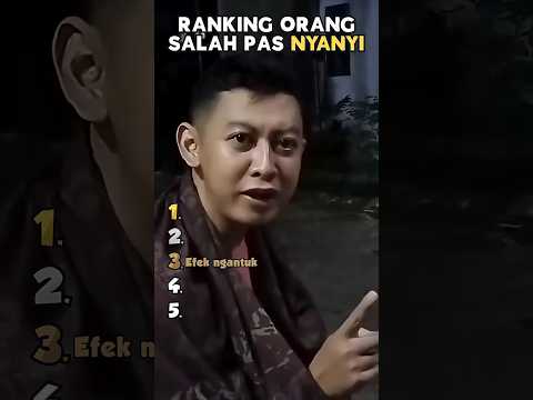 Ranking 5 Momen Lucu Salah Saat Nyanyi #videolucu #meme #lucu