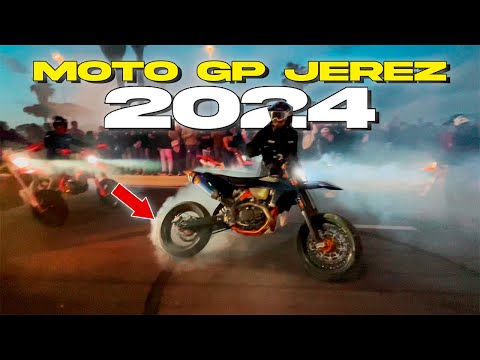 ? LOCURA EN JEREZ ? | BURNOUTS, WHEELIES, CORTES... Así se vive Moto GP Jerez desde dentro ?