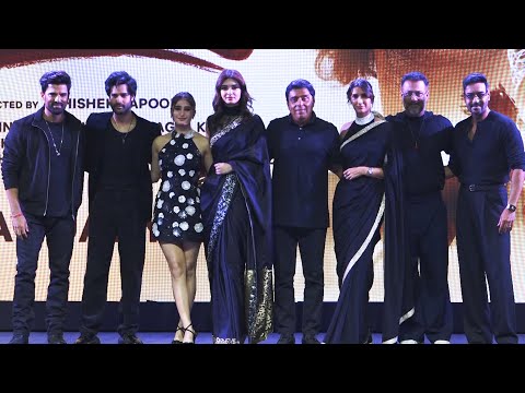 Ajay Devgn, Diana Penty, Aman Devgan, Rasha Thadani & Others Arrvies At Azaad Trailer Launch