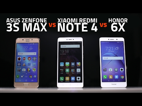 (ENGLISH) Xiaomi Redmi Note 4 vs Asus ZenFone 3S Max vs Honor 6X: Which One Should You Buy?