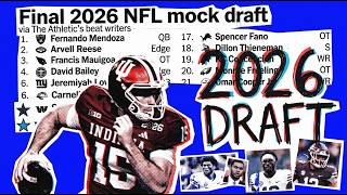 The Athletic just put out their Mock Draft and Guess you gets drafted in the 1st Round!