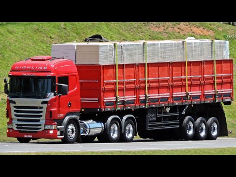 OS RONCOS MAIS TOPS DA INTERNET ! - EDIÇÃO SCANIA COM ESCAPAMENTO DIRETO !