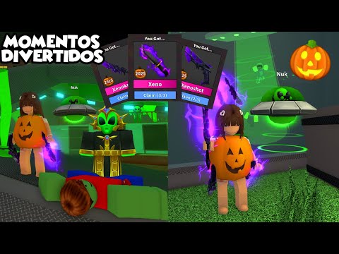 NUEVA ACTUALIZACION de HALLOWEEN en MURDER MISTERY 2 (Momentos Divertidos) Roblox