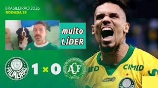 Palmeiras 1 x 0 Chapecoense - líder demais - chora antis - Campeonato Brasileiro