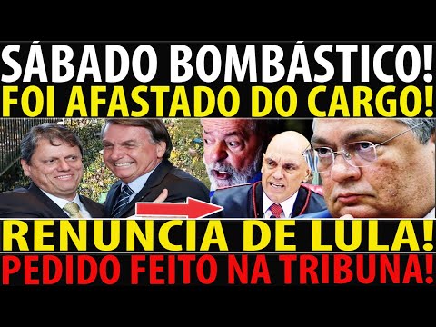 Bomba! FOI AFASTADO DO CARGO! VICE VAI ASSUMIR!! RENUNCIA DE LULA PEDIDA NA TRIBUNA DA CÂMARA!