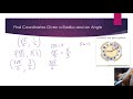 Trigonometry and Clock Geometry Concepts