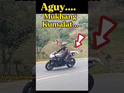 Aguy... Mukhang kumalat, may dala ng parte ng motor niya. #marilaque