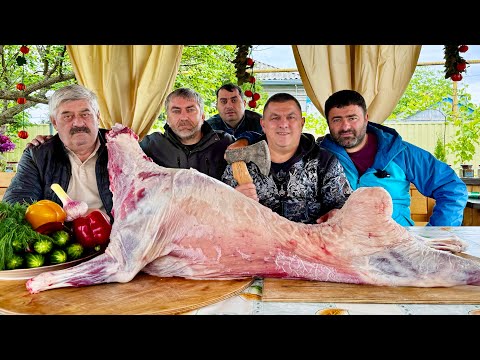 Встретили Гостей и Приготовили Три Блюда Из Горного Барана!
