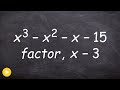 Understanding the Factor Theorem