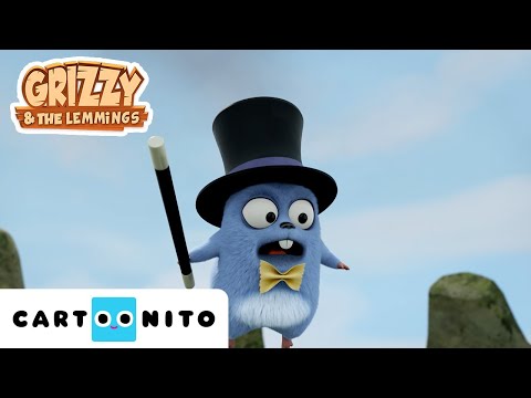 Grizzy e os Lemingues | Espetáculo de Magia + Luta de Geleia | Cartoonito