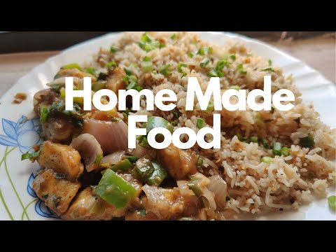 Burnt Garlic Fried Rice & Chilli Paneer | Food | Cooking | @vencutasmr