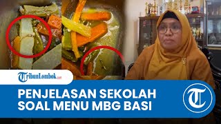 Penjelasan Sekolah terkait Penyebab Nasi MBG Basi di SMAN 3 Selong