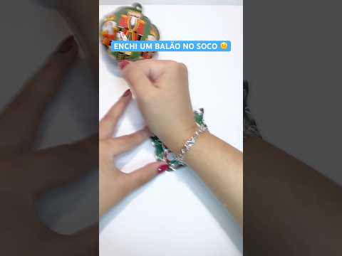 ENCHI UM BALÃO NO SOCO 🤨