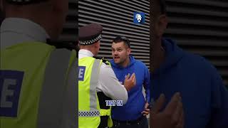 Police definitely support Arsenal 😂#chelseafc #football #arsenal