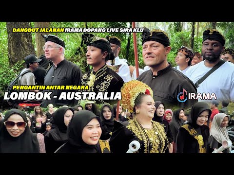 Orang Luar Bisa Merasakan Langsung Tradisi Nyongkolan Lombok Di Iringi Irama Dopang Live Sira KLU