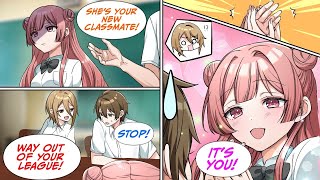 ［Manga dub］A popular celebrity transfers to my class［RomCom］