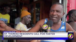 YouTube video thumbnail: St Thomas Residents Call for Faster Development