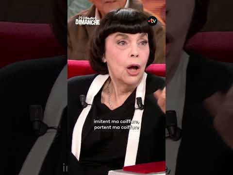 Mireille Mathieu : "Je me sens bien avec cette coiffure-là !"