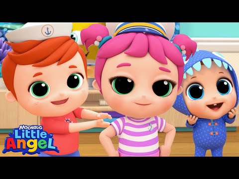 Baby Shark Boogie | Little Angel| Kids Happy Place