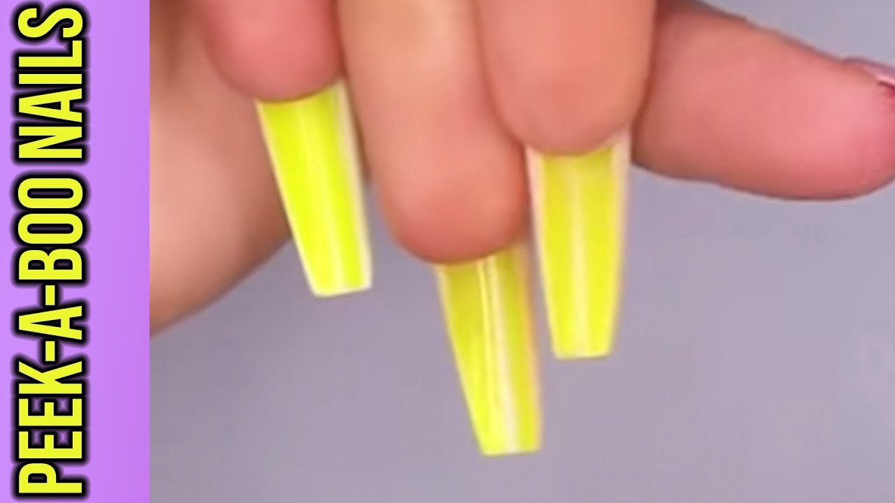 How To - Peek-A-Boo Nails - JJ's Back