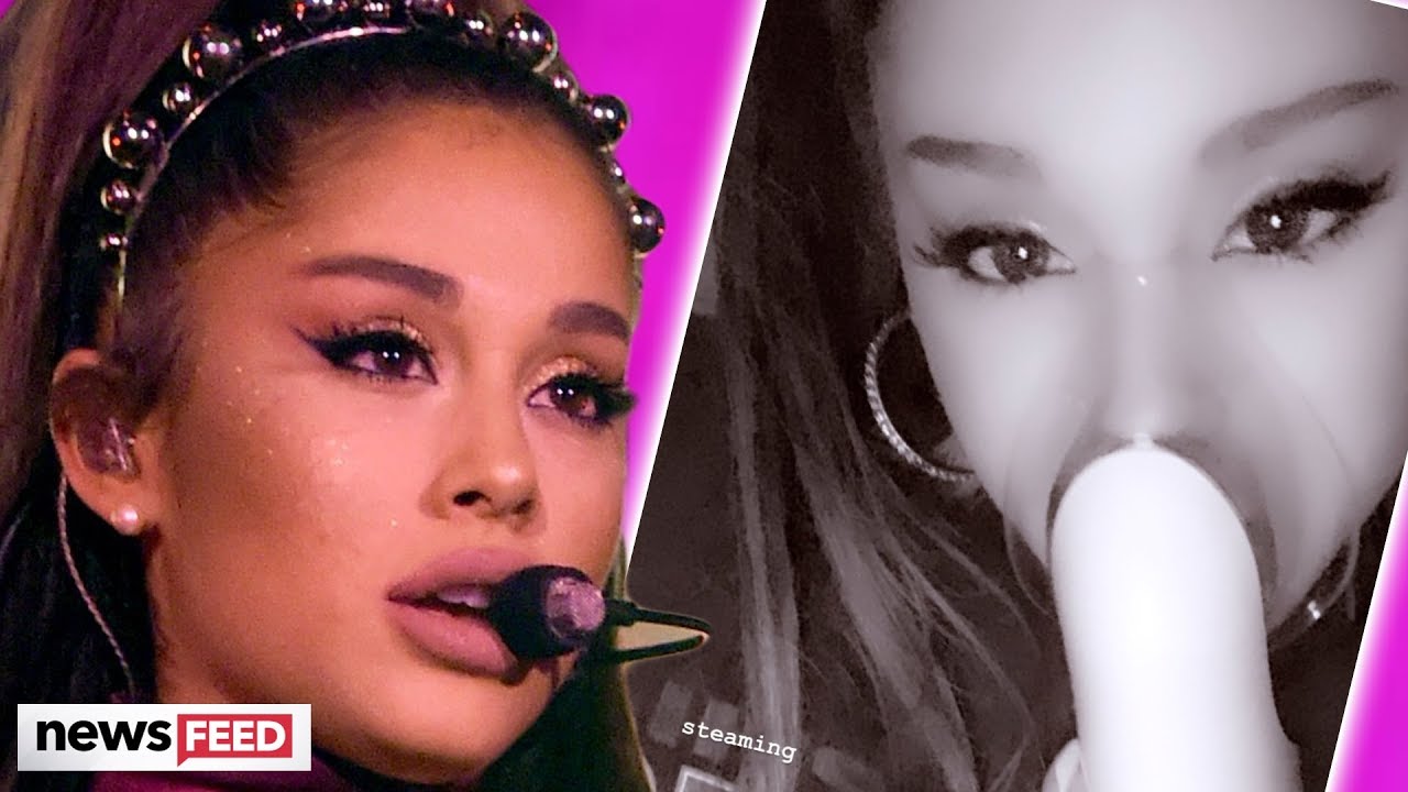 Ariana Grande in  Excrutiating Pain & cancels Sweetener Tour Show!