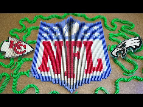 The NFL in 50,000 Dominoes!