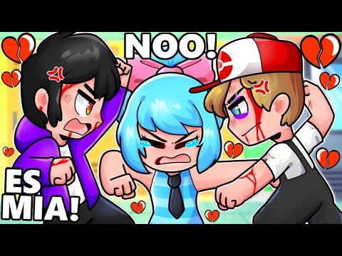 ¡SRJUANCHO SE PELEA POR EL AMOR DE SRTACATANA!😱😡ENCUENTRO A LA CHICA QUE ME GUSTA CON OTRO MINECRA