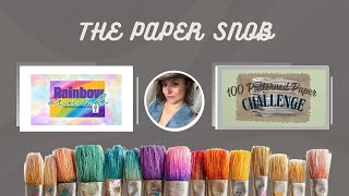 Rainbow Crush and 100 Patterned Paper Challenge - May 2026 - Yellow
