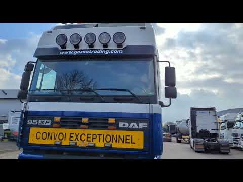 DAF 95XF.480 4x2 Superspacecab Euro3 - Handgeschakeld - Limited Edition Interieur - Side Skirts - Luchthoorns | Trekkers | Standaard trekker