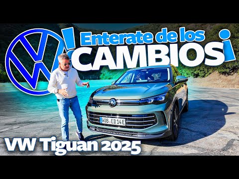 Volkswagen Tiguan 2025: Renovación total con lujo y potencia ¿El mejor SUV compacto del año?