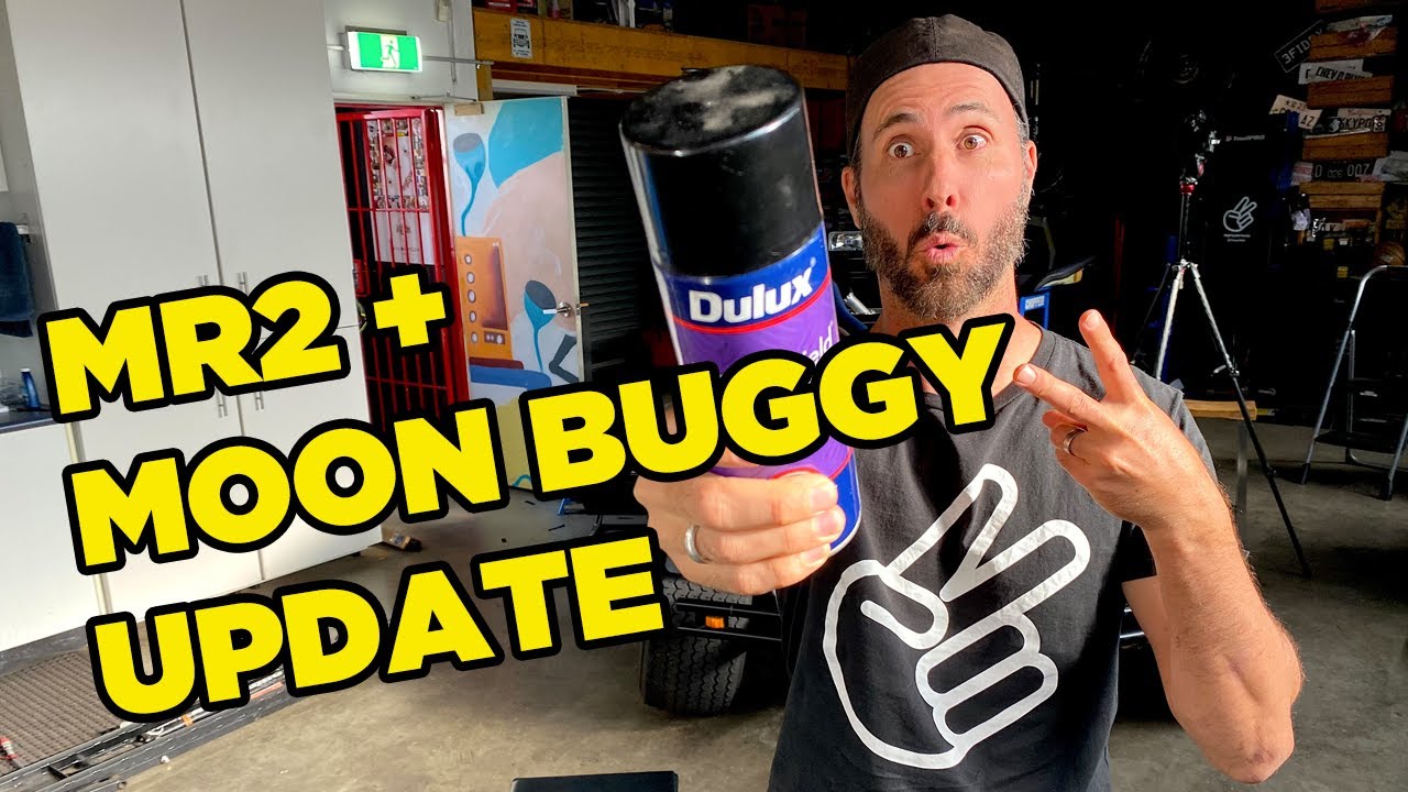Rattle Can Paint Job // MR2 + Moon Buggy Update