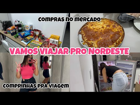 COMPRAS NO MERCADO, PIZZA DE SARDINHA, VAMOS VIAJAR EM FAMÍLIA, FOMOS NO SHOPPING FAZER COMPRAS…