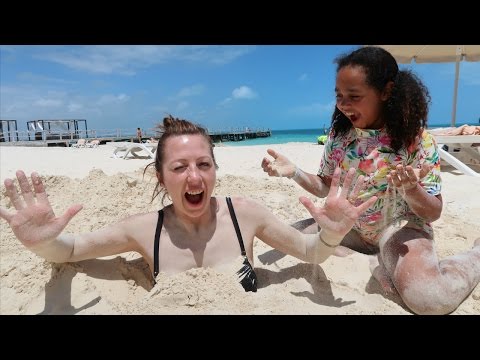 Stuck In Sand On The Beach