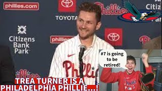 A Phillies Fan Reacts to TREA TURNER Signing with the PHILLIES..!