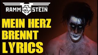 Rammstein mein herz brennt music lyrics