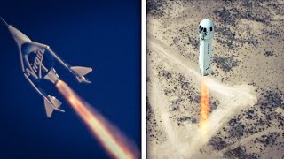 BLUE ORIGIN vs VIRGIN GALACTIC flights Compared