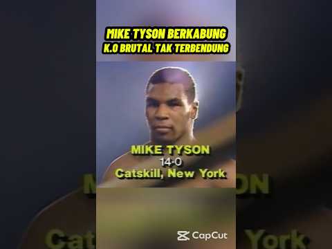 #miketyson BERKABUNG K.O BRUTALPUN TAK TERBENDUNG #tinju  #tinjudunia