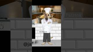 Cactus Jack Has Never Sat On Noodles!  Dog Chef | Jas Patrick Voice Actor #shorts #funnydog #chef