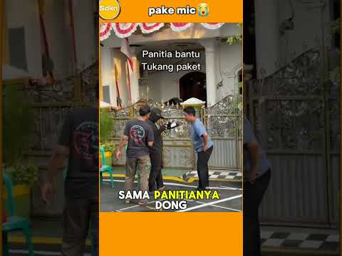 KETIKA PANITIA AGUSTUSAN BANTUIN KURIR YANG LAGI NGANTER PAKET