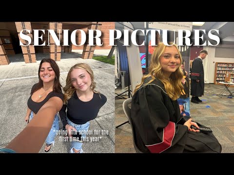 senior picture grwm (going to school for the first time this year )*nervous.